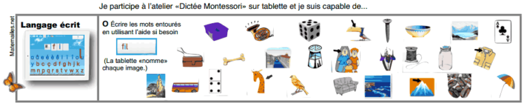Le plan de travail en grande section – Maternailes